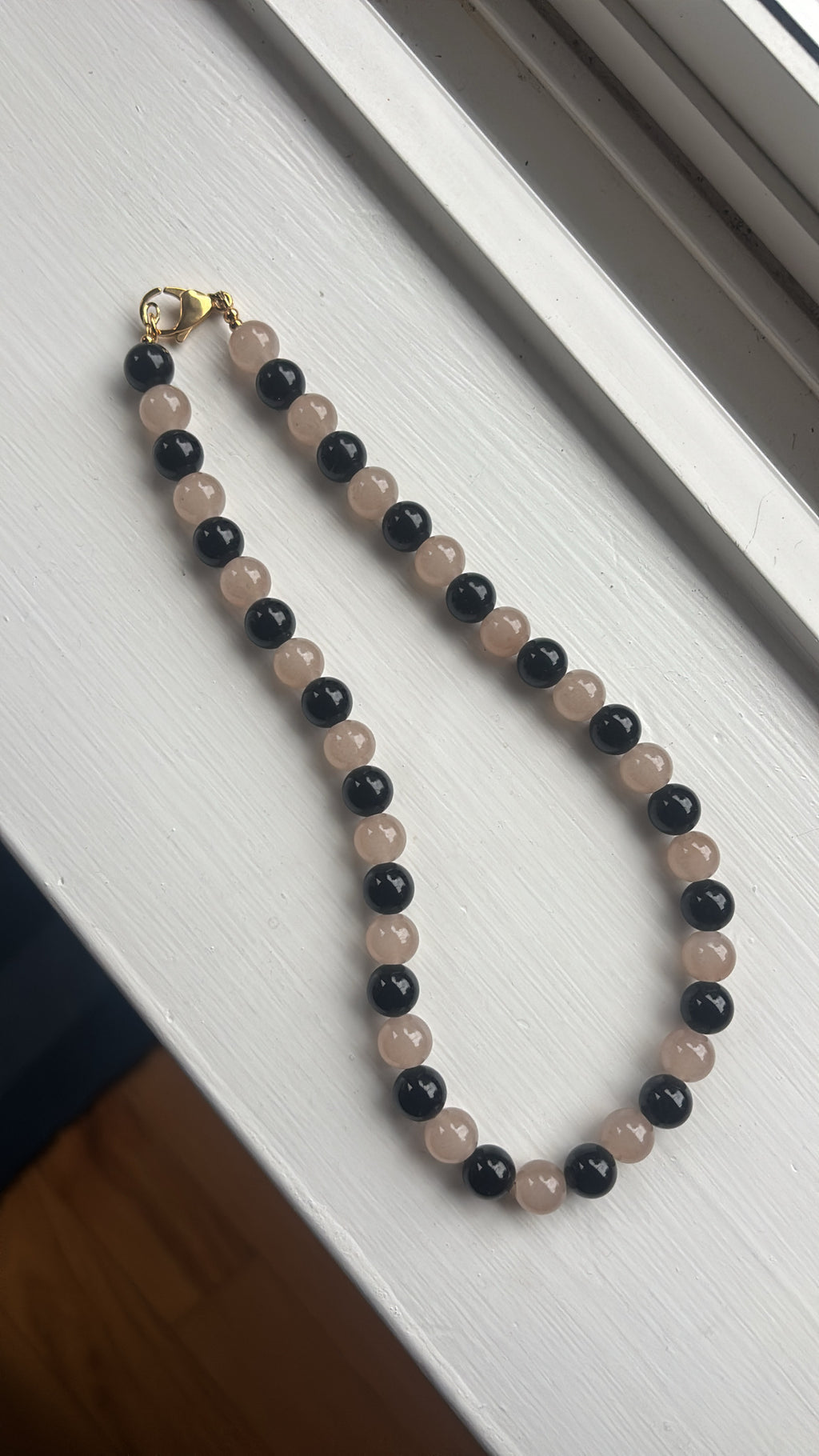 Agate & Crystal Gemstone Necklace